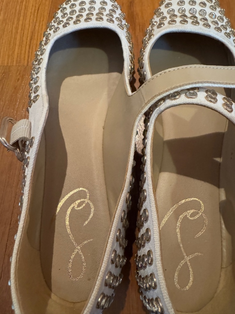 Sam Edelman Michaela Chic
Studded Cream Mary Jane Flats - Picture 5 of 5